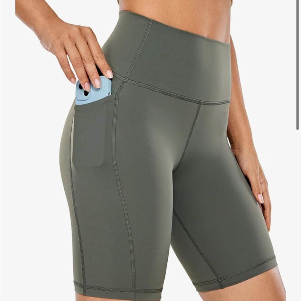 CRZ YOGA Biker Shorts High-Waisted